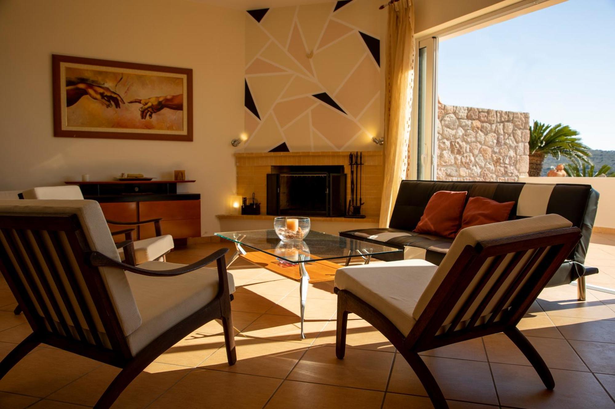 Aegina Sea View Villa Eginitissa 外观 照片