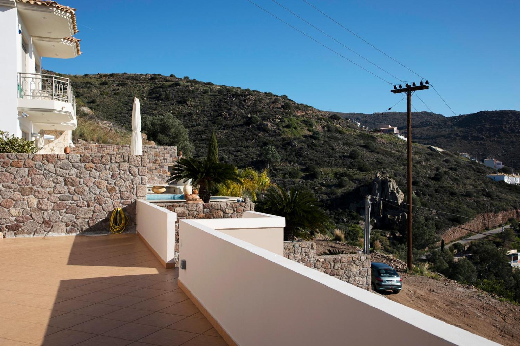 Aegina Sea View Villa Eginitissa 外观 照片